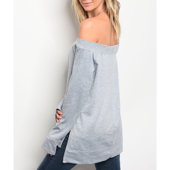 | ‘CAZH’ OFF THE SHOULDER TOP | - Picture 2 of 2